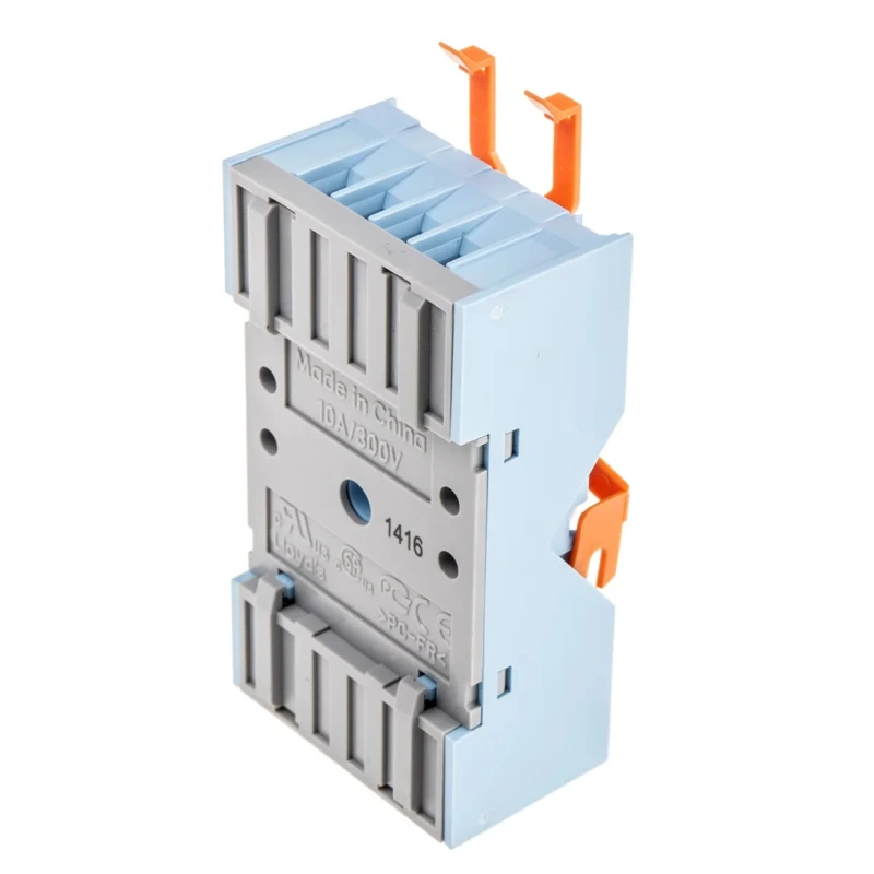 Releco 8 Contact 10A 300V AC DIN Rail Relay Socket for MRC Series 8-Pin Relay S2-B