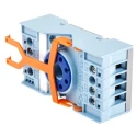 Releco 8 Contact 10A 300V AC DIN Rail Relay Socket for MRC Series 8-Pin Relay S2-B