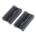 AAVID THERMALLOY Heatsink for Packages TO-218 TO-220 TO-247 Black Anodised Extruded Aluminium 7°C/W 63 mm 12.5 mm 34.5 TO3P