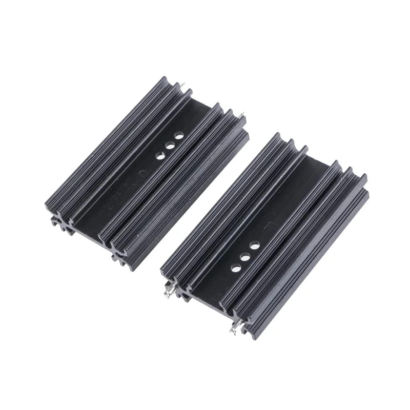 AAVID THERMALLOY Heatsink for Packages TO-218 TO-220 TO-247 Black Anodised Extruded Aluminium 7°C/W 63 mm 12.5 mm 34.5 TO3P