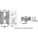 AAVID THERMALLOY Heatsink for Packages TO-218 TO-220 TO-247 Black Anodised Extruded Aluminium 7°C/W 63 mm 12.5 mm 34.5 TO3P
