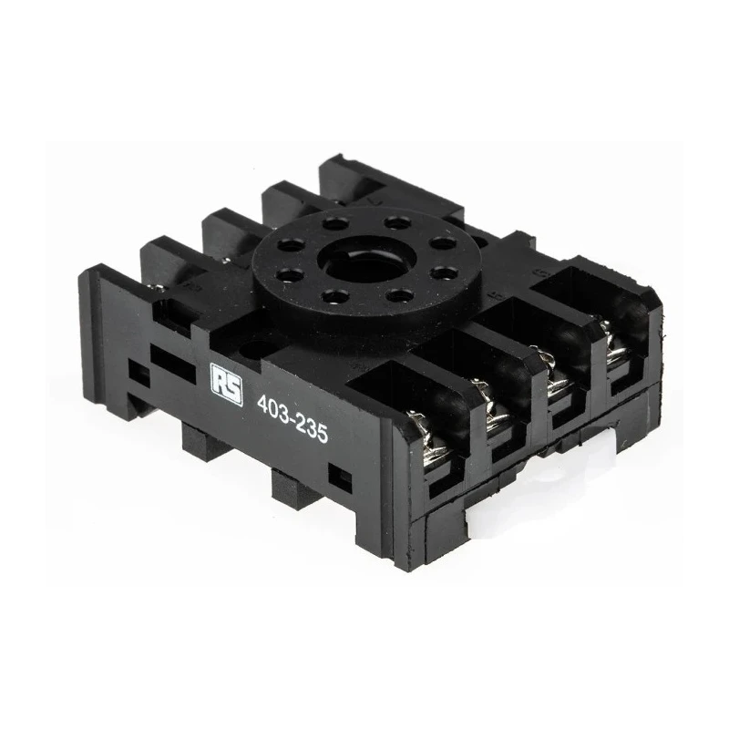 CAMDENBOSS 8 Way 380V AC DIN Rail Relay Socket CS08