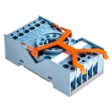 Releco 11 Way 250V AC DIN Rail Relay Socket with Screw Terminals for MRC Series 11-Pin Relay S3-B