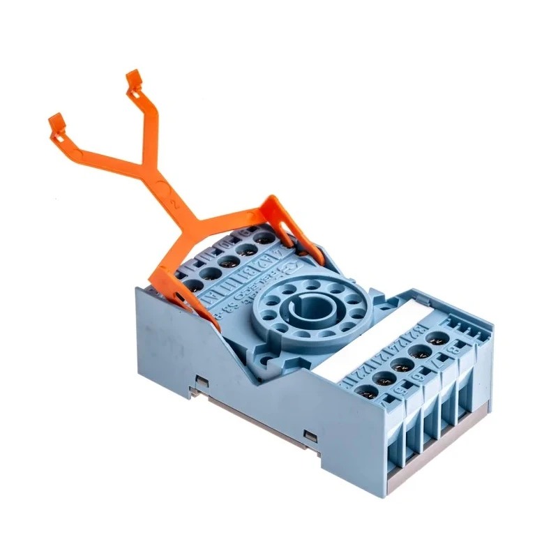 Releco 11 Way 250V AC DIN Rail Relay Socket with Screw Terminals for MRC Series 11-Pin Relay S3-B