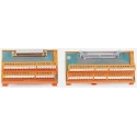 RS PRO 10-Contact Male Interface Module IDC Connector DIN Rail Mount 50V 1A 403-308