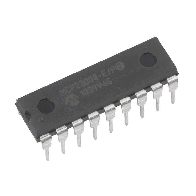 Microchip 8-Channel I/O Expander PDIP 18, MCP23008-E/P