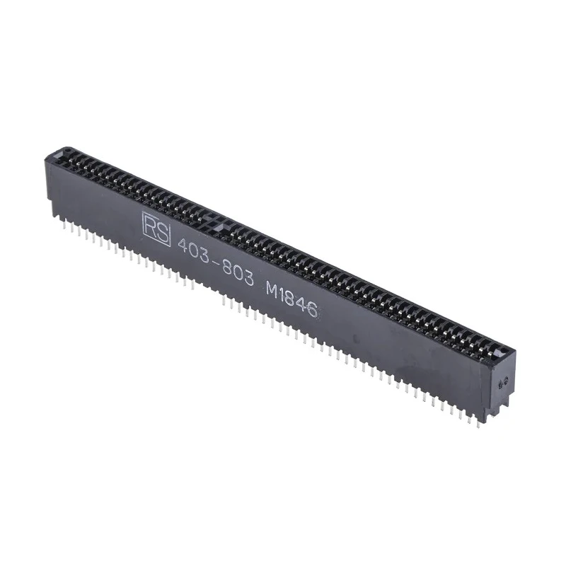 Cinch Straight Edge Connector PCB, 49-Contacts, 2.54 mm Pitch, 2 Row, Solder Termination BA000010000CE00