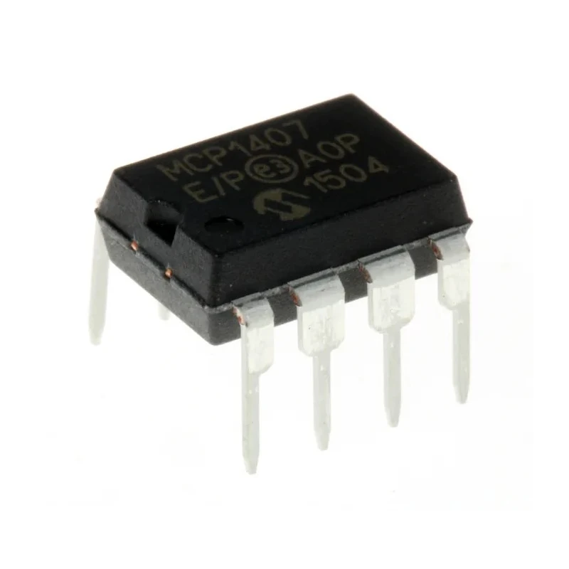 Microchip MOSFET Gate Driver 1 Output 6 A 8-Pin 18V PDIP MCP1407-E/P
