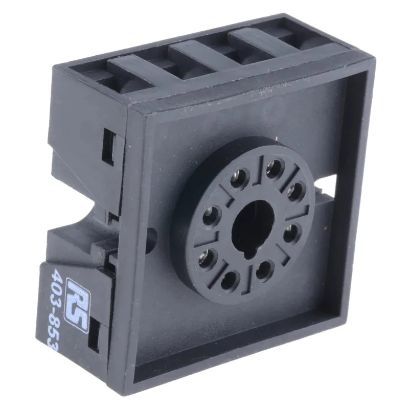 Tempatron 8 Way 250V DIN Rail Relay Socket with Rear Facing Terminals CDSR08