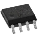 Microchip Successive Approximation Register (SAR) 12-bit Analog to Digital Converter 100 ksps SPI Interface MCP3201-CI/SN