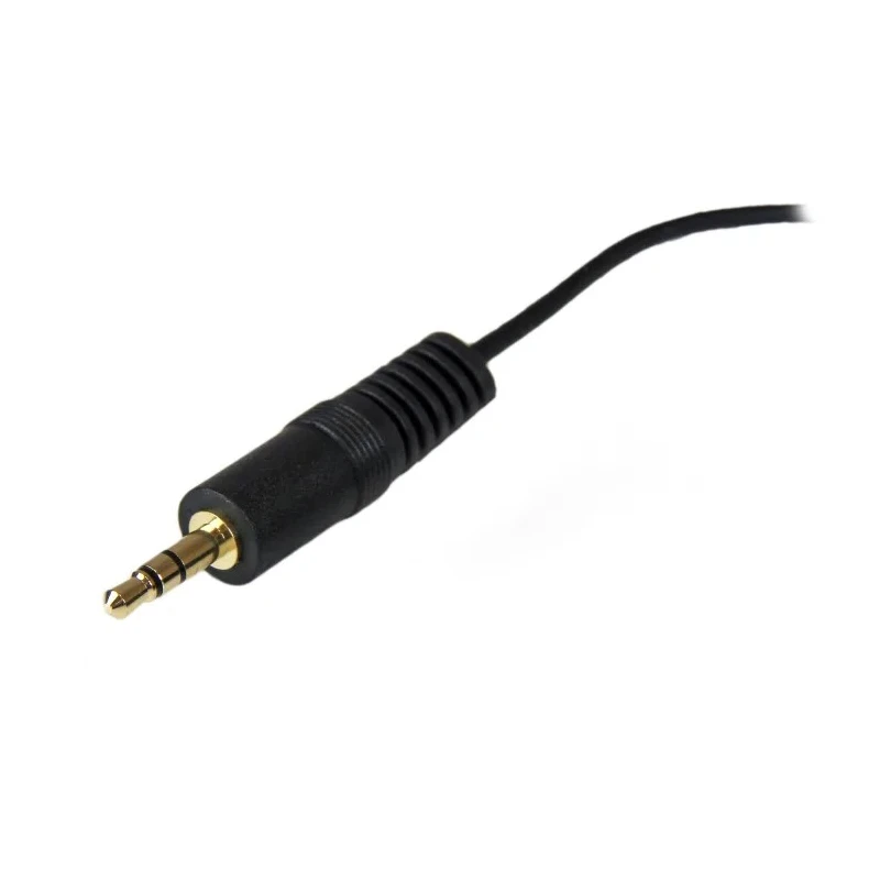 StarTech.com Male 3.5 mm Stereo Jack to Female 3.5 mm Stereo Jack Auxiliary Cable Black 3.7 m MU12MF