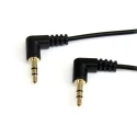 StarTech.com Male 3.5 mm Stereo Jack to Male 3.5 mm Stereo Jack Auxiliary Cable Black 1.8 m MU6MMS2RA