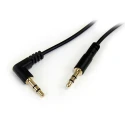 StarTech.com Male 3.5 mm Stereo Jack to Male 3.5 mm Stereo Jack Auxiliary Cable, Black, 300 mm MU1MMSRA