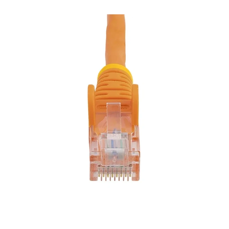 StarTech.com Cat5e Ethernet Cable, 7 m Length, Unscreened Stranded Copper Conductor, Orange PVC Jacket 