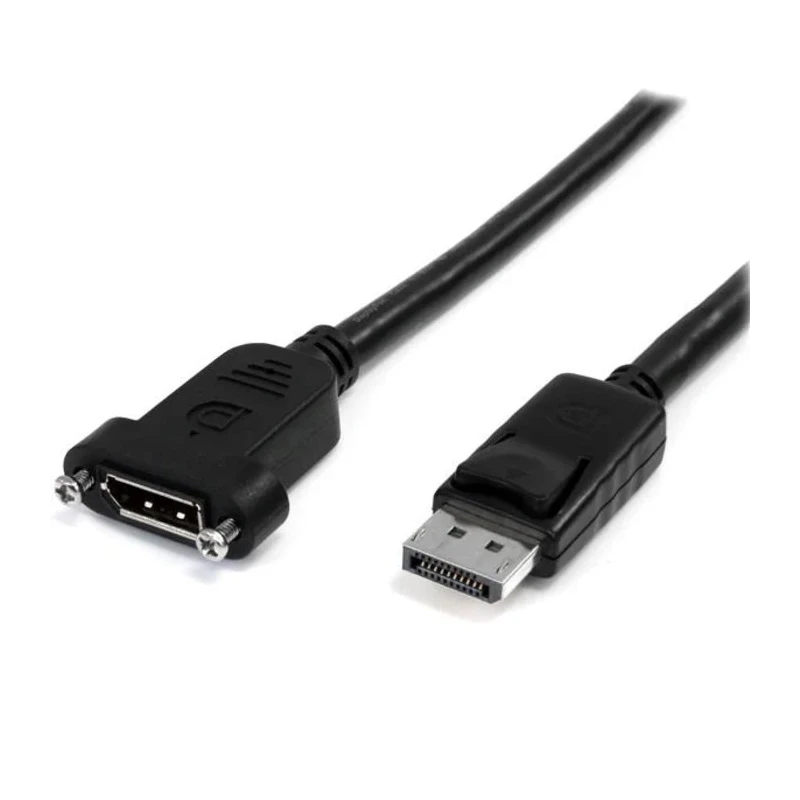 StarTech.com DisplayPort Cable Male to Female, Polyvinyl Chloride Jacket, 1 m DPPNLFM3PW