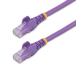 StarTech.com Cat6 Ethernet Cable, 7 m Length, Purple PVC Jacket, Unshielded Unscreened, Snagless RJ45 Connector N6PATC7MPL