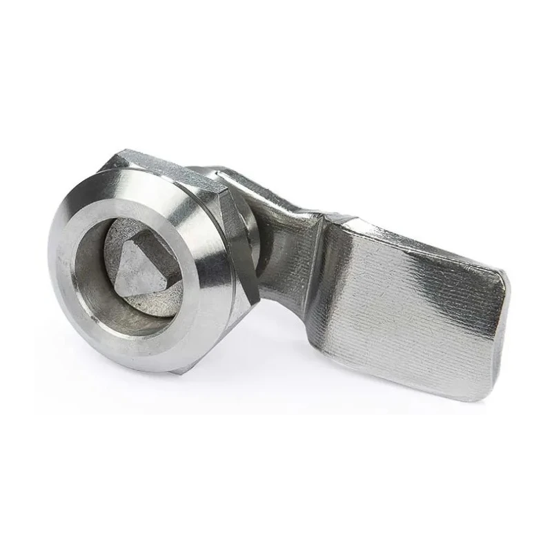 RS Pro Stainless Steel Triangular Key, 13 mm Panel-to-Tongue Depth, Keyless Tri Lock Key Unlock 192-9650