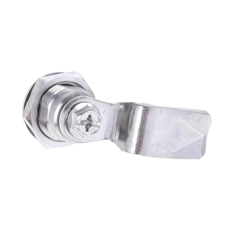 RS Pro Stainless Steel Cabinet Lock, 32 mm Panel-to-Tongue, Double Bit Key Unlock 192-9648
