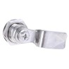 RS Pro Stainless Steel Cabinet Lock, 32 mm Panel-to-Tongue, Double Bit Key Unlock 192-9648