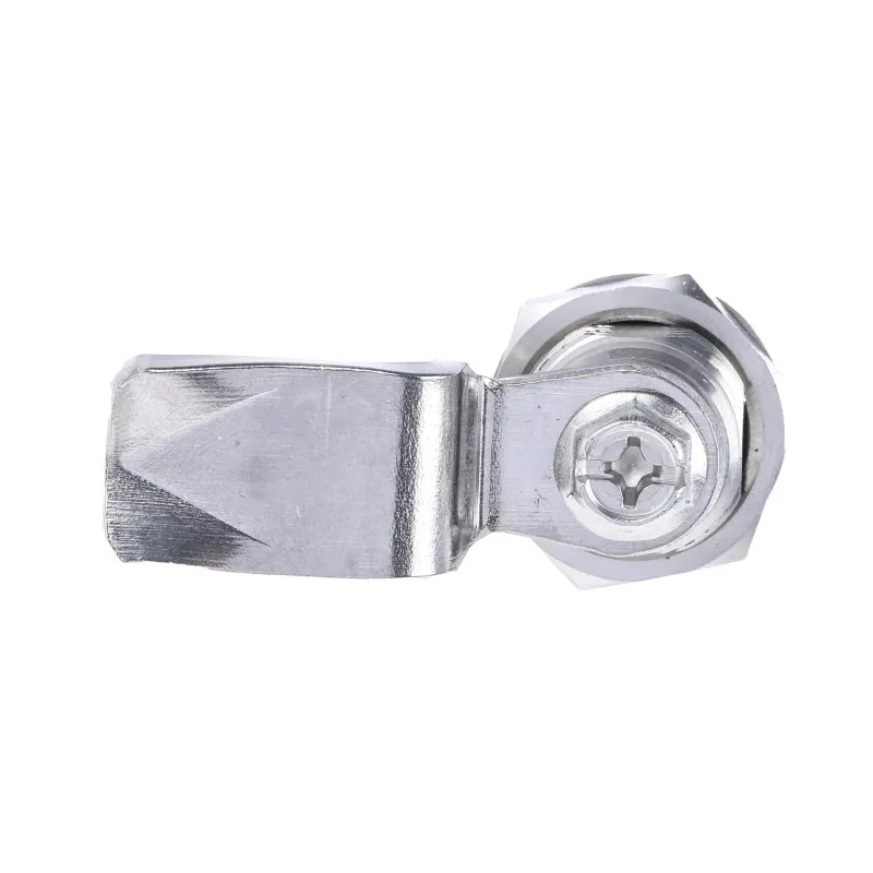 RS Pro Stainless Steel Cabinet Lock, 32 mm Panel-to-Tongue, Double Bit Key Unlock 192-9648