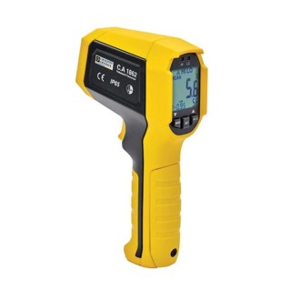 Chauvin Arnoux Infrared Thermometer CA 1862, -35 °C to +1202 °C, ±1.8 °C/±1.8 % Accuracy, Adjustable Emissivity, 9 P01651816