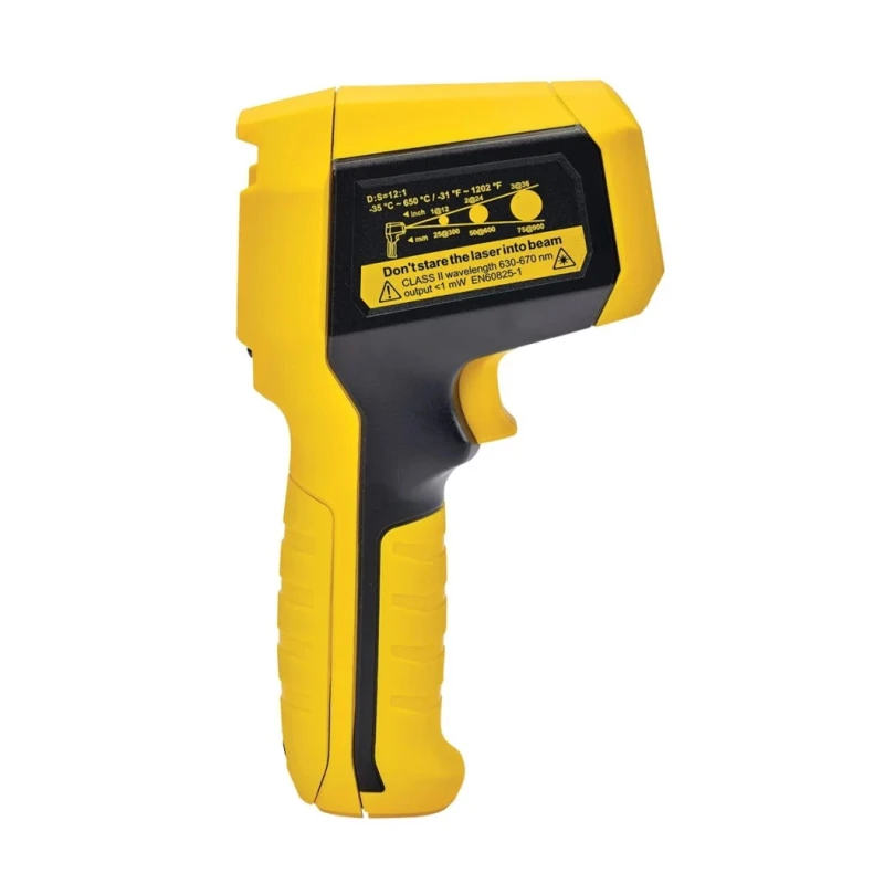 Chauvin Arnoux Infrared Thermometer CA 1862, -35 °C to +1202 °C, ±1.8 °C/±1.8 % Accuracy, Adjustable Emissivity, 9 P01651816