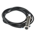 Omron Threaded Barrel Inductive Proximity Sensor M12 PNP 24 V dc 4 mm Detection 200mA E2A-S12LS04-WP-B1 2M