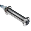 Omron Threaded Barrel Inductive Proximity Sensor M12 PNP 24 V dc 4 mm Detection 200mA E2A-S12LS04-WP-B1 2M