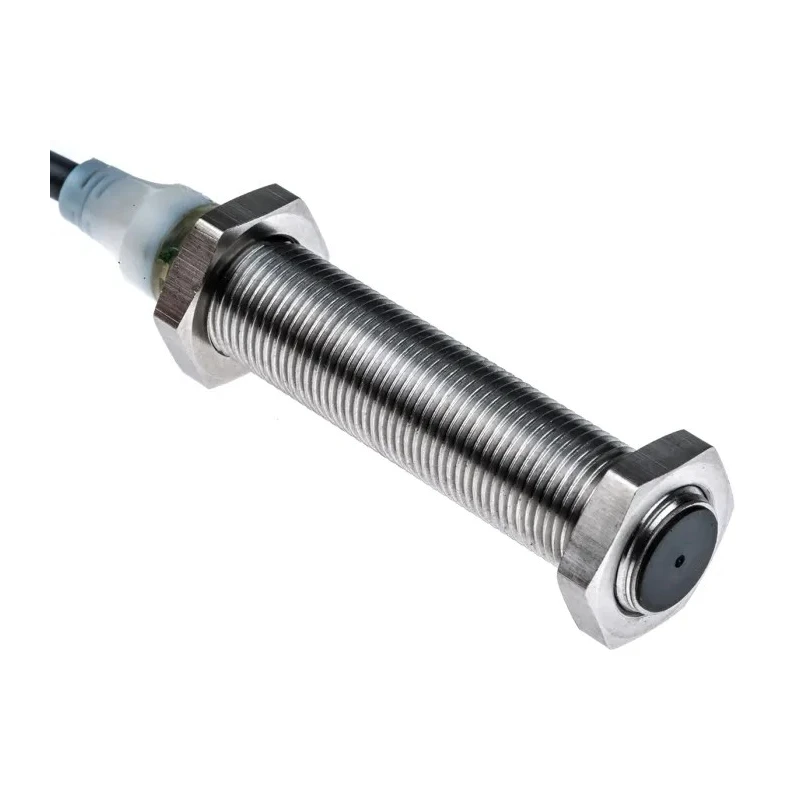 Omron Threaded Barrel Inductive Proximity Sensor M12 PNP 24 V dc 4 mm Detection 200mA E2A-S12LS04-WP-B1 2M