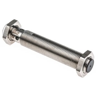 Omron Threaded Barrel Inductive Proximity Sensor M12 PNP 24V DC 4mm Detection 240V AC 200mA E2AS12LS04M1B1