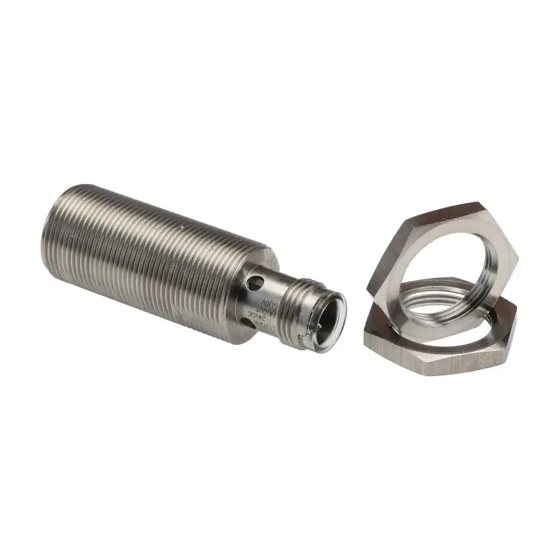 Omron Threaded Barrel Inductive Proximity Sensor 24V DC 8 mm Detection Range PNP Output Stainless Steel E2A-S18KS08-M1-B1