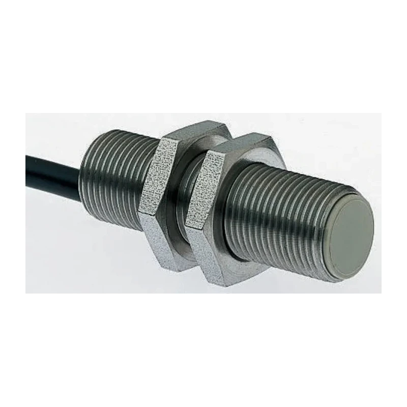 Omron Threaded Barrel Inductive Proximity Sensor M18 NPN 24V DC 8mm Detection 200mA E2AS18KS08WPC12M