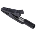 Hirschmann Test & Measurement Black Crocodile Clip Brass Contact 5A Insulated 930317800