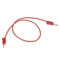 Staubli Connector Test Lead 10A, 30 V AC, 60V DC, Red, 300mm Lead Length 28.0039-030-22