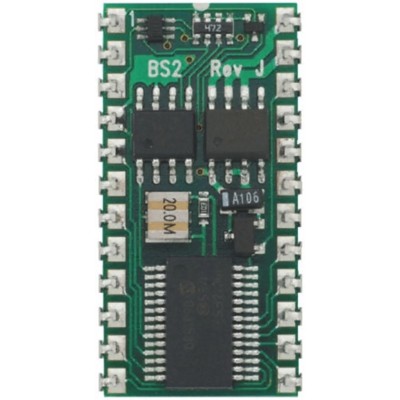 Parallax Inc BASIC Stamp 2 Microcontroller 20 MHz 2kB EEPROM 24-Pin PDIP BS2-IC