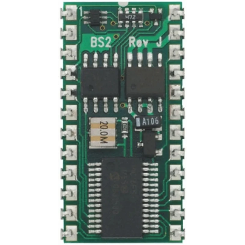 Parallax Inc BASIC Stamp 2 Microcontroller 20 MHz 2kB EEPROM 24-Pin PDIP BS2-IC