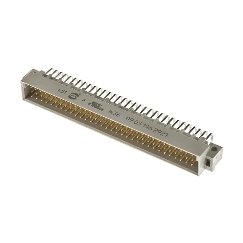 HARTING DIN 41612 Connector 96 Way 2.54 mm Pitch, Type Through Hole, Type C, Solder Termination, Class C1, 3 Row 09031962921