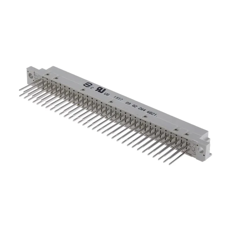 HARTING DIN 41612 Connector 64 Way 2.54 mm Pitch Type Through Hole Type B Wire Wrap Class C2 2 Row Female 09022646821