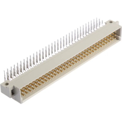 HARTING DIN 41612 Connector 96 Way 2.54 mm Pitch Through Hole 3 Row Male Right Angle Type C/2 Class C2 09031966921