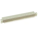 HARTING DIN 41612 64 Way 2.54 mm Pitch, Type Through Hole, Solder Termination, Class C2, 2 Row Female Straight 09032646825