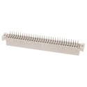 HARTING DIN 41612 64 Way 2.54 mm Pitch, Type Through Hole, Solder Termination, Class C2, 2 Row Female Straight 09032646825