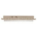 HARTING DIN 41612 64 Way 2.54 mm Pitch, Type Through Hole, Solder Termination, Class C2, 2 Row Female Straight 09032646825