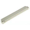 HARTING DIN 41612 64 Way 2.54 mm Pitch Through Hole Type B Solder Class C3 2 Row Male Right Angle Connector 09021647921