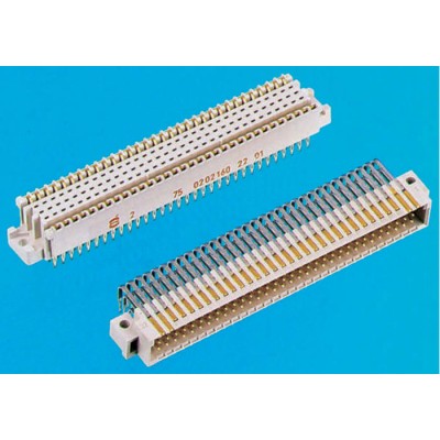 HARTING DIN 41612 Connector 160 Contacts 5 Row 2.54 mm Pitch Through Hole Female Press-in Termination Class C1 02021601301