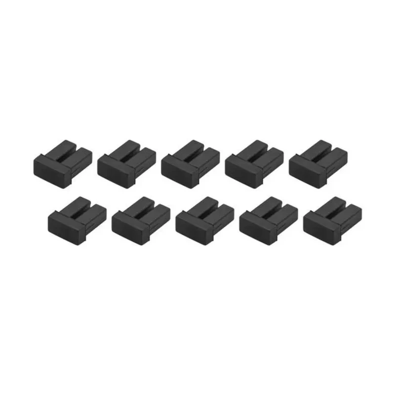 StarTech.com Fibre SFP Transceiver Module, Duplex, Dust Cover Caps Pack of 10 SFPLCCAP10