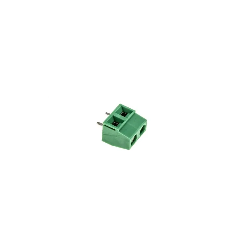 Phoenix Contact MKDSN 1.5/2-5.08 Series Straight Wave Soldering Mount PCB Terminal Block, 2 Contact(s), 5.08 mm Pitch 1729128