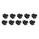 StarTech.com Fibre SFP Transceiver Dust Cover 10-Pack Santoprene Thermoplastic Rubber SFPCAP10