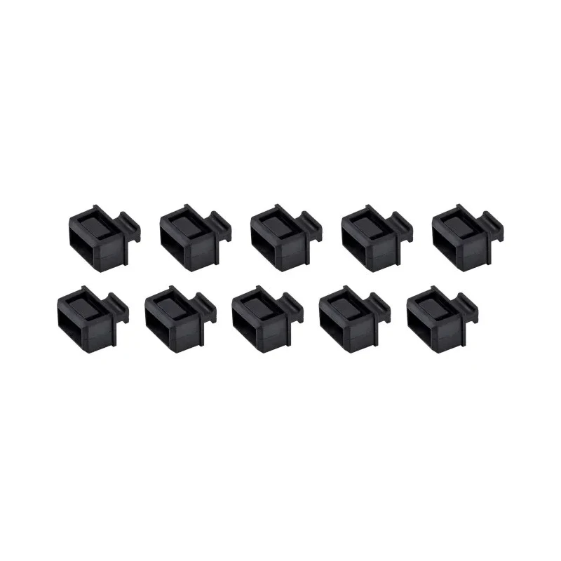 StarTech.com Fibre SFP Transceiver Dust Cover 10-Pack Santoprene Thermoplastic Rubber SFPCAP10