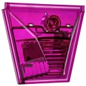 Eaton X10 Mini Series Magenta Beacon-Sounder Combination IP69 230V AC Wall Mount 100dB 102 Tones 