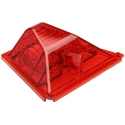 Eaton X10 Mini Series Red Beacon-Sounder Combination IP69 230V AC 100 dB @ 1m Industrial Sounder Beacon 